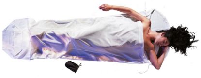 Picture of Natural Silk Mummy Sleeping Bag Liner